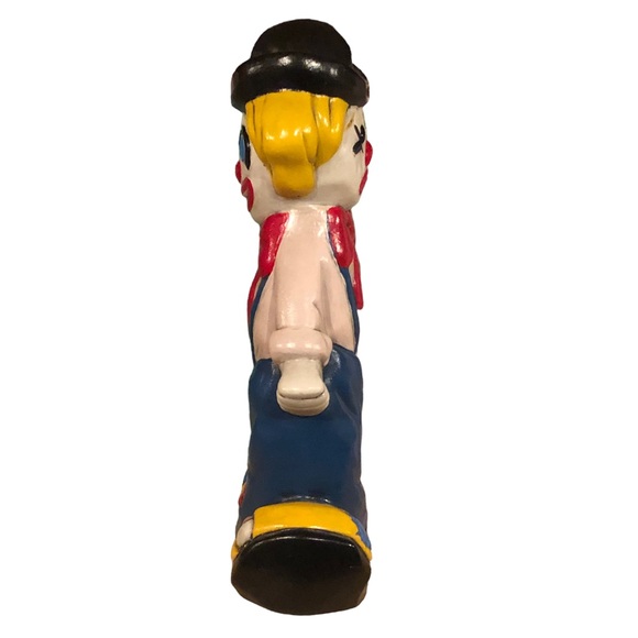 Happy Sad Clown Figurine - Picture 2 of 8